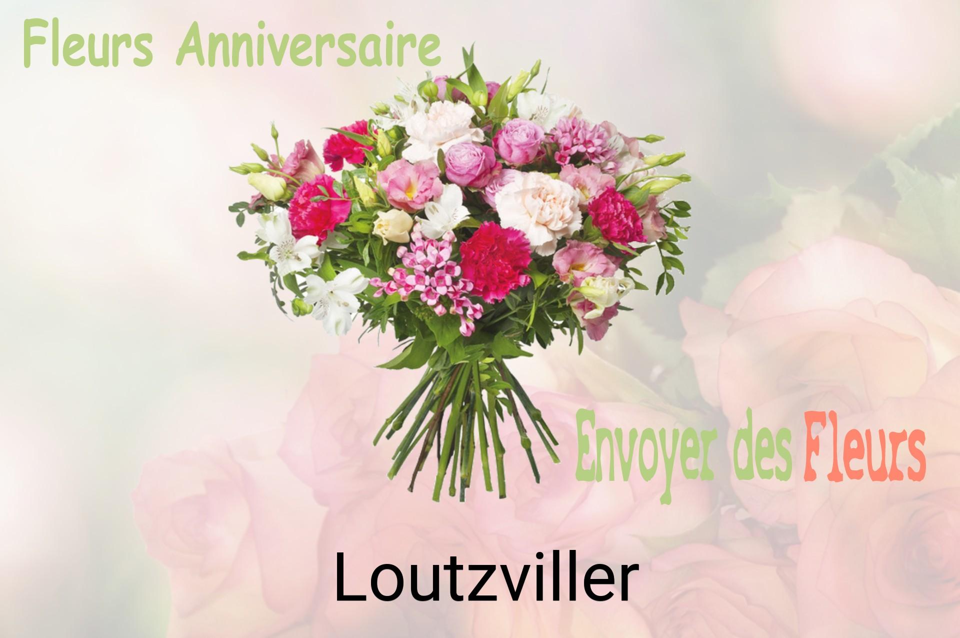 Bouquet de fleurs d’anniversaire livré à Loutzviller